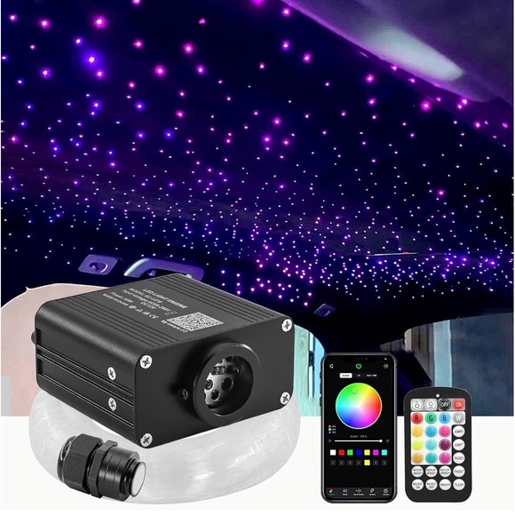Other - Headliner Kit Shooting Stars RGB Fiber Optic Lights Headliner Kit for Truck SUV